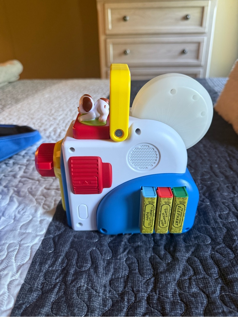 Blue, Yellow & Red Storytime Projector for Kids - Picture 3 of 4